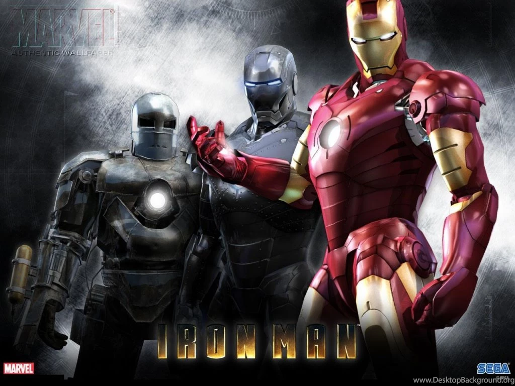 Iron Man Movie Poster Backgrounds In 1024x768 Resolution