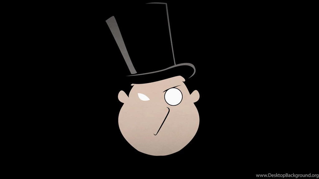 DC Comics, Batman, The Penguin, Blo0p, Minimalism Wallpapers HD