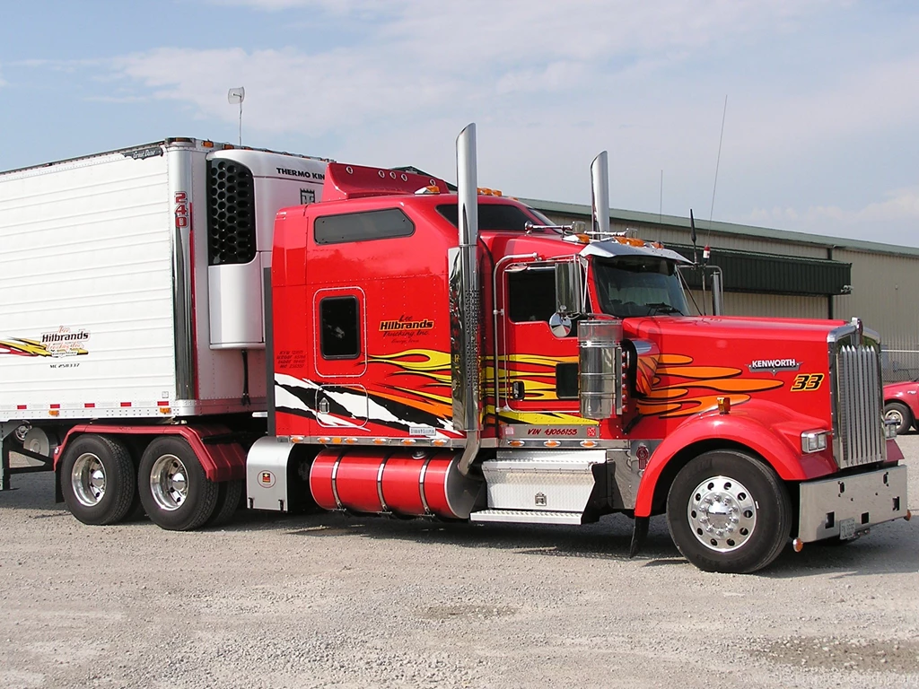 KENWORTH W900 Semi Tractor (2)_JPG Wallpapers