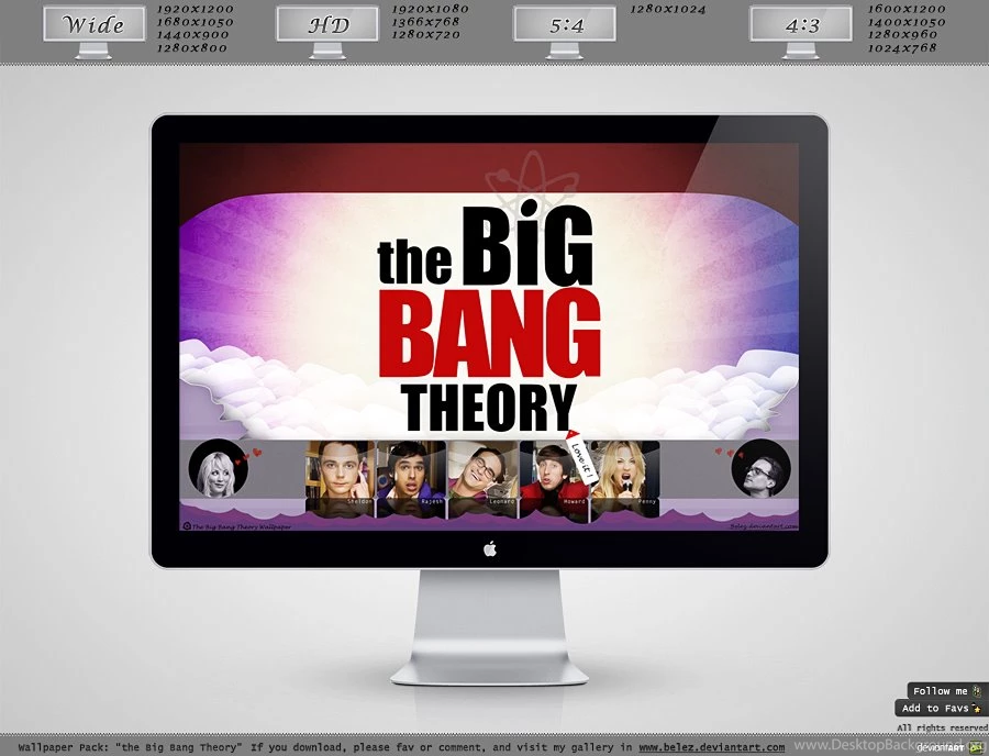 The Big Bang Theory   Wallpapers Pack 1 By Belez On DeviantArt