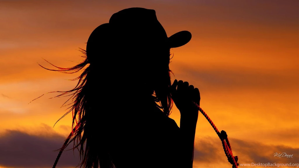 Cowgirl Sunset   (