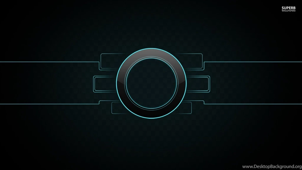 Neon Outlined Circle Wallpapers   Abstract Wallpapers