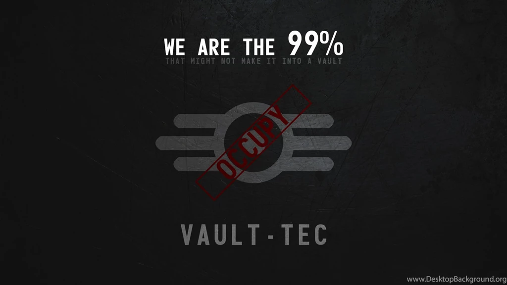 Occupy Vault Tec Wallpapers Fallout Fan art By Alexander X On ...