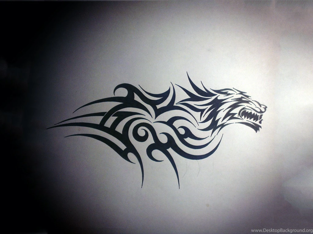 Tiger Tribal Tatto Design Dekstop Wallpapers