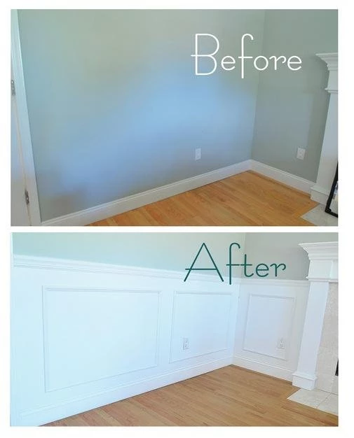 Day 17–Add Some Wainscoting To Your Home