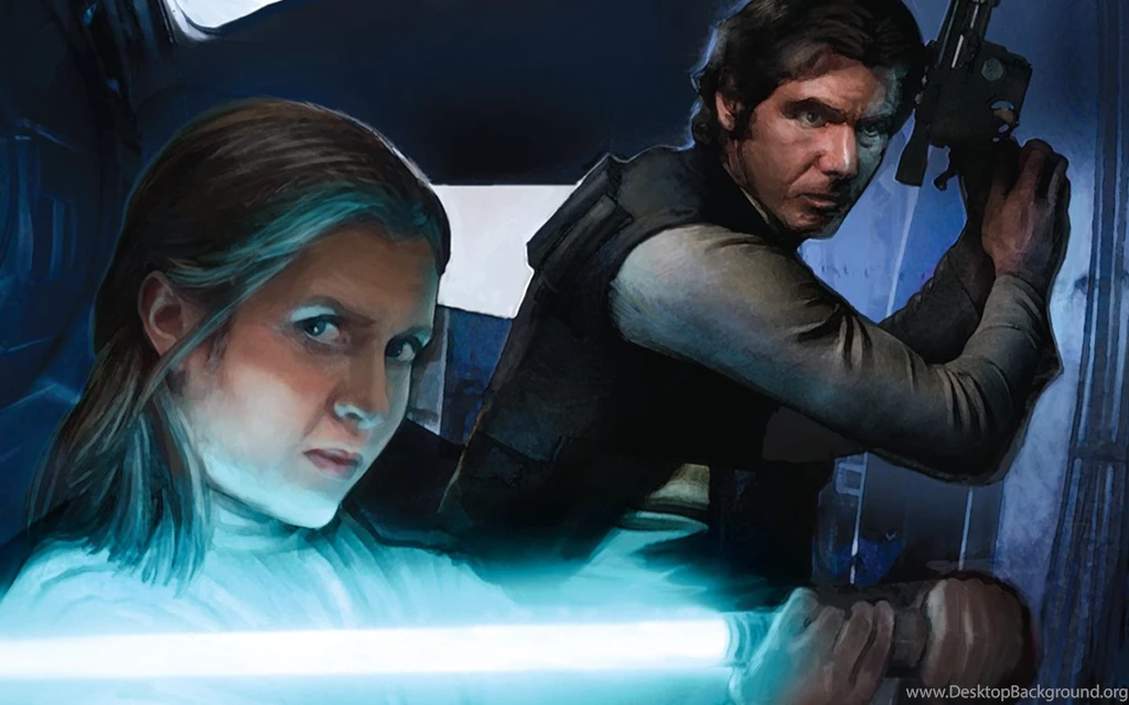 Star Wars Han Solo Exile Leia Organa Artwork Wallpapers