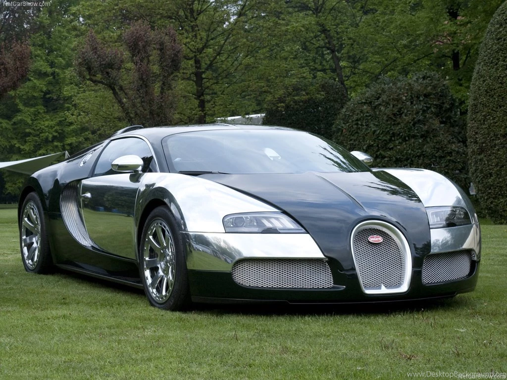 White And Black Bugatti Veyron Wallpapers   Image