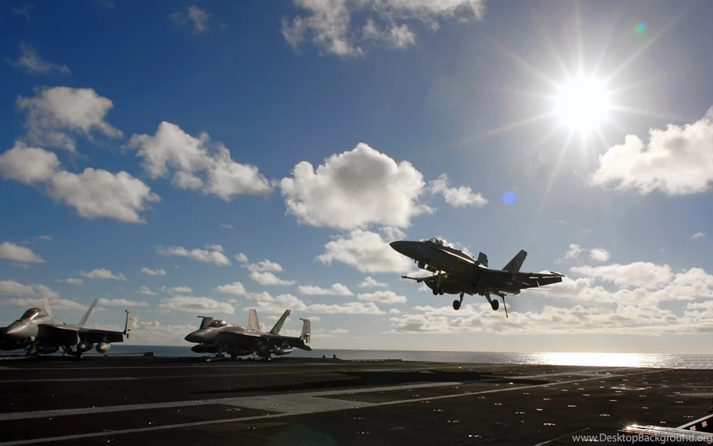 Military Aircraft / Landing On Aircraft Carrier Wallpapers And ...