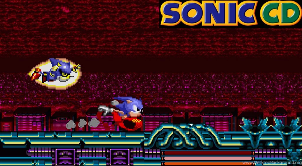 Sonic CD Sonic VS Metal Sonic Wallpapers By LucasToyStory On ...