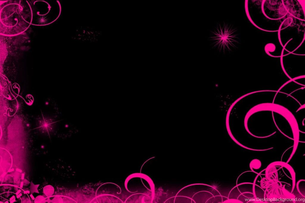 Pink And Black Wallpapers C2