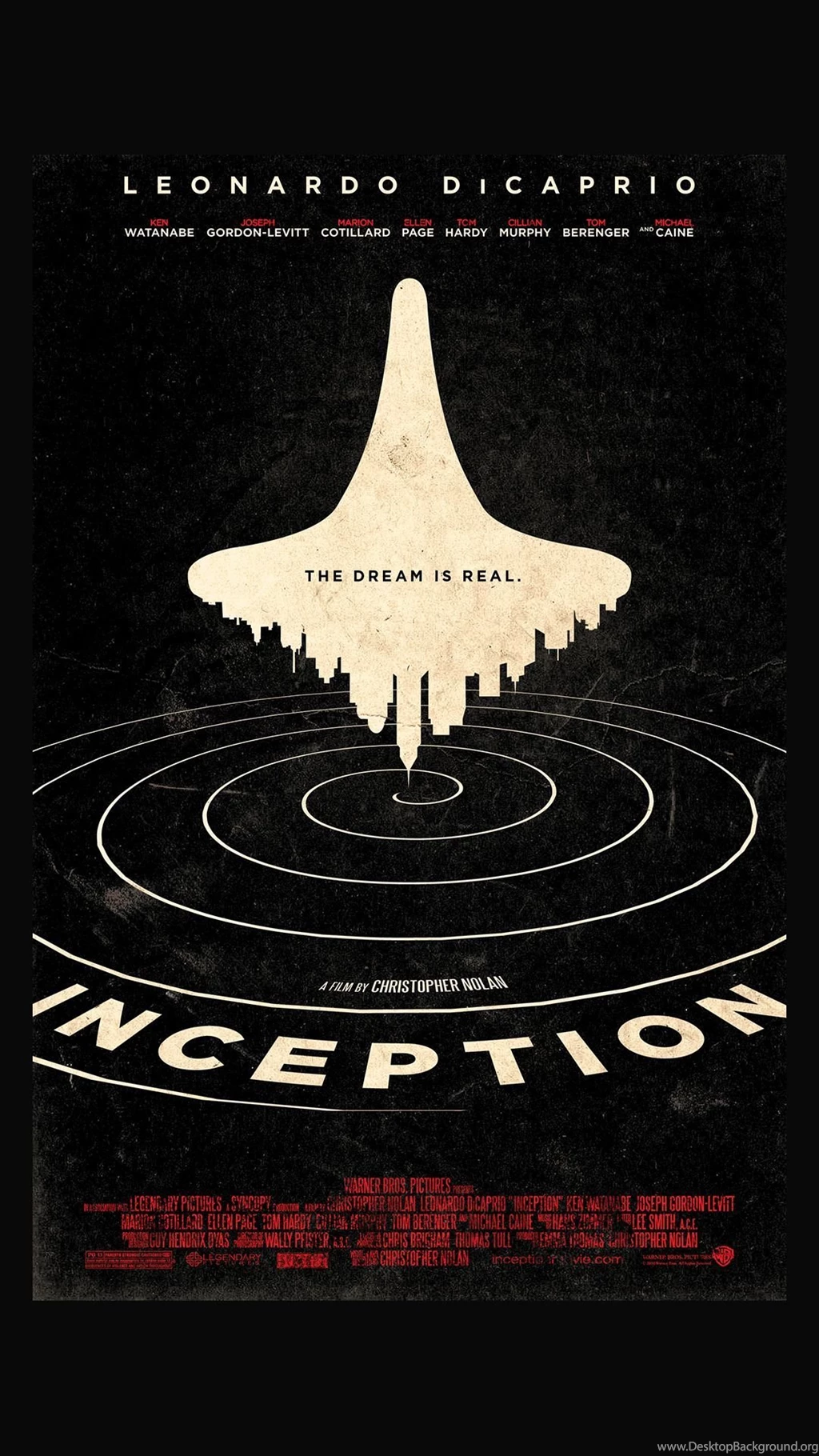 Retro Inception Poster Mobile Wallpapers 7802