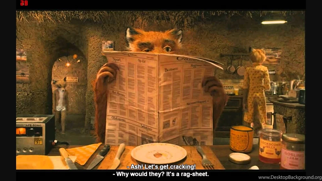 The Fantastic Mr. Fox I Love The Way You Handled That HD   YouTube