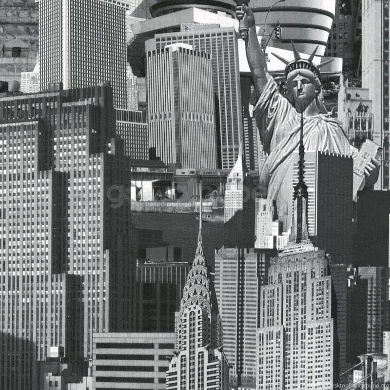 New York Wallpapers In Black And White At GoWallpapers UK