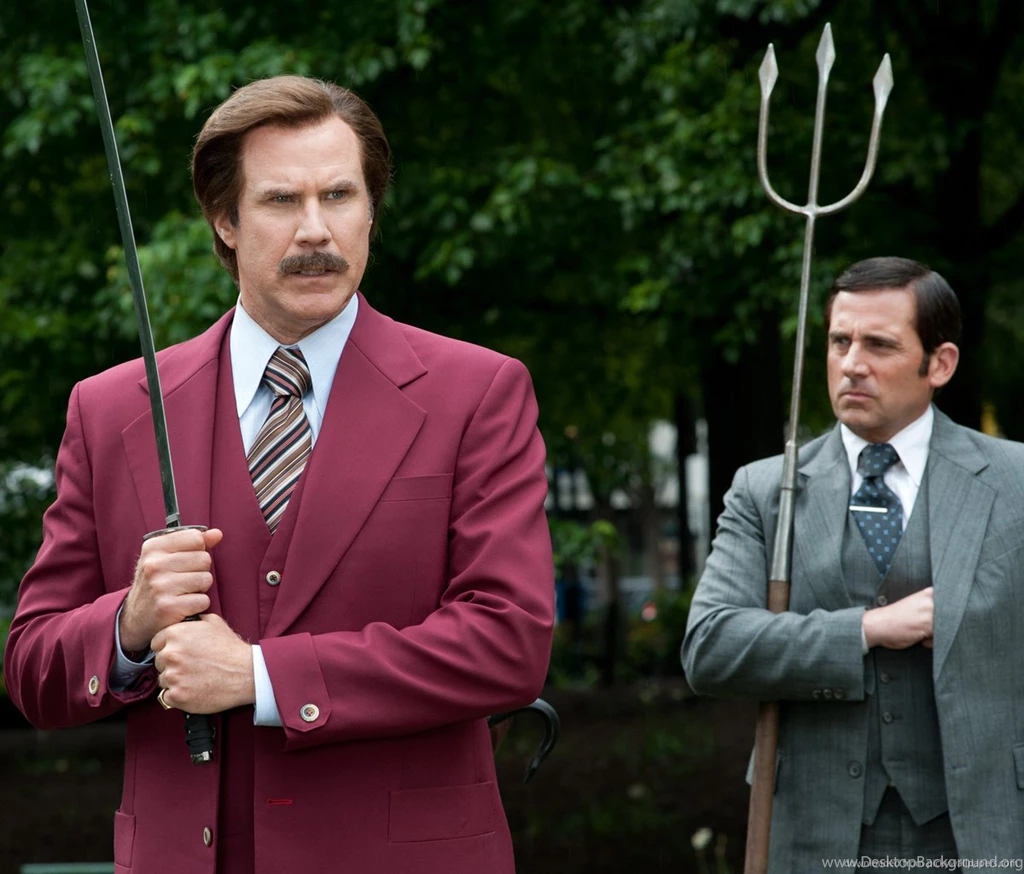 Download Anchorman 2: Ron Burgundy And Brick Tamland Wallpapers For ...