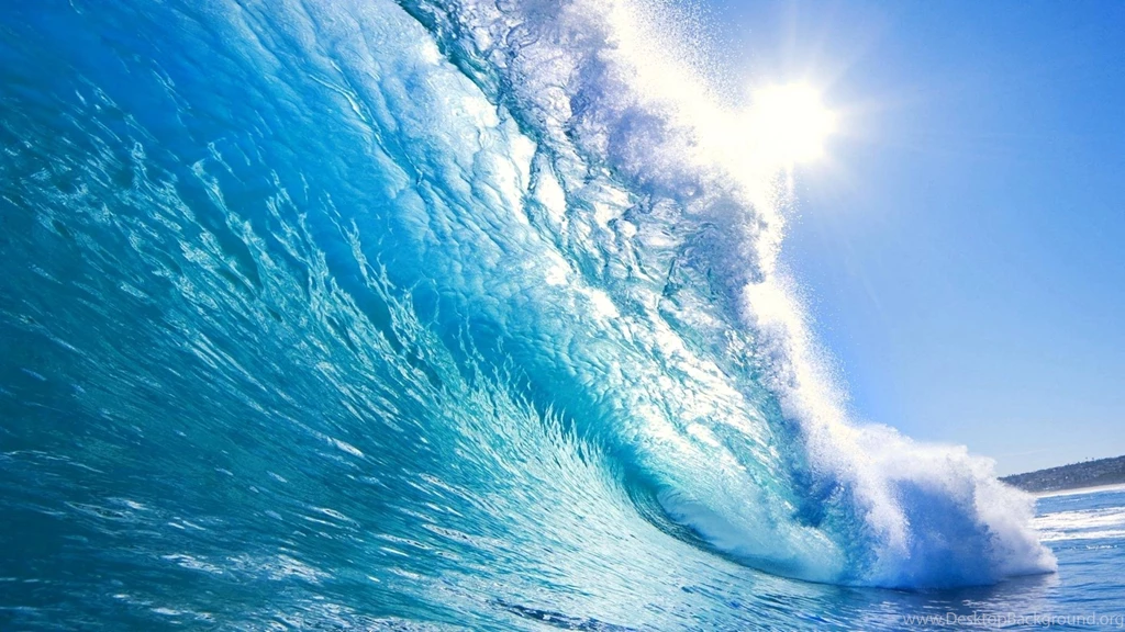 Crystal Blue Waves >> HD Wallpaper, Get It Now!