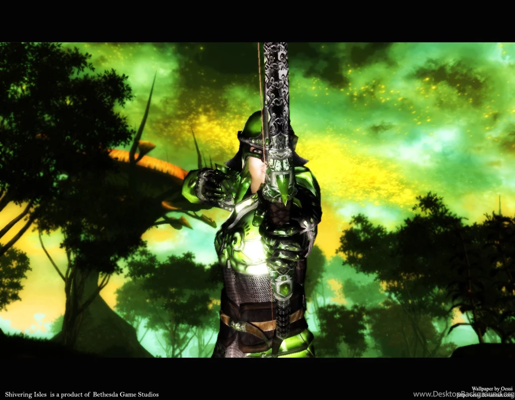 Oblivion Wallpapers Green By Oessi On DeviantArt