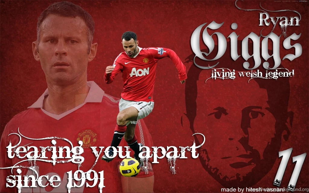 Ryan Giggs Manchester United "wallpaper" 2012
