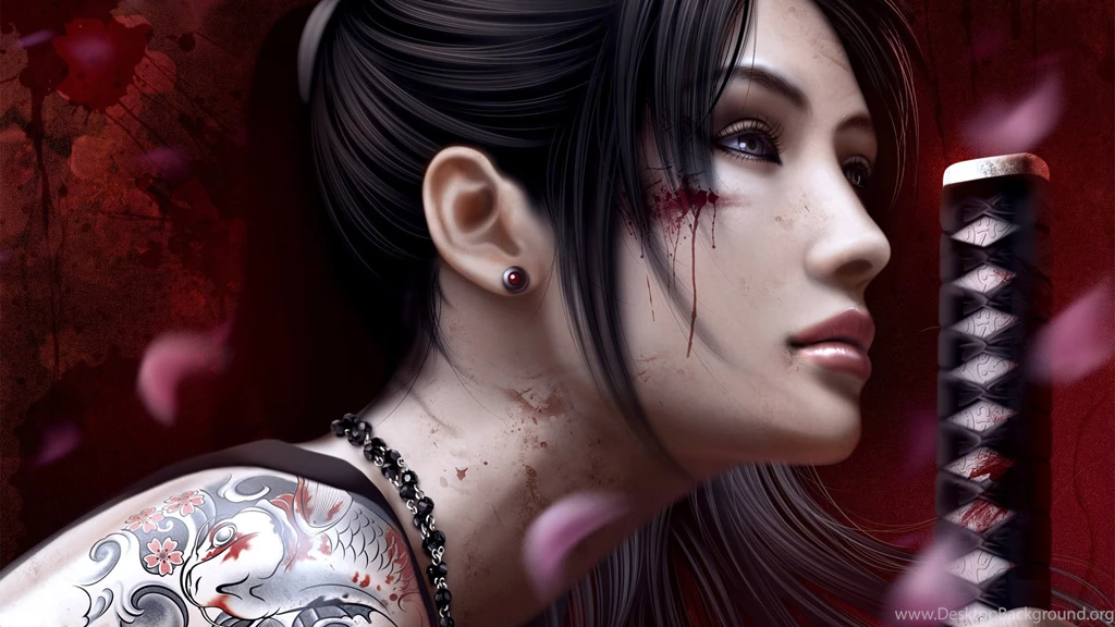 Anime Girl With Scythe