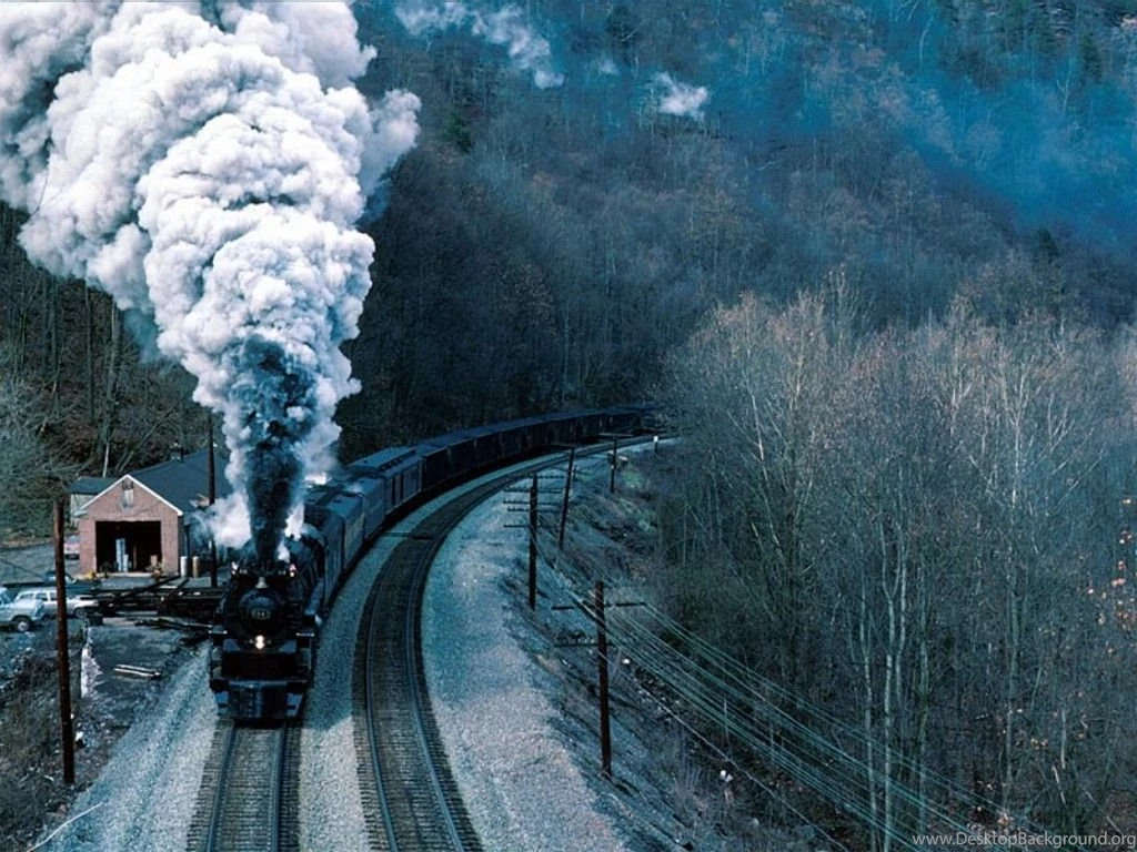 Free Desktop Wallpaper, Old Train