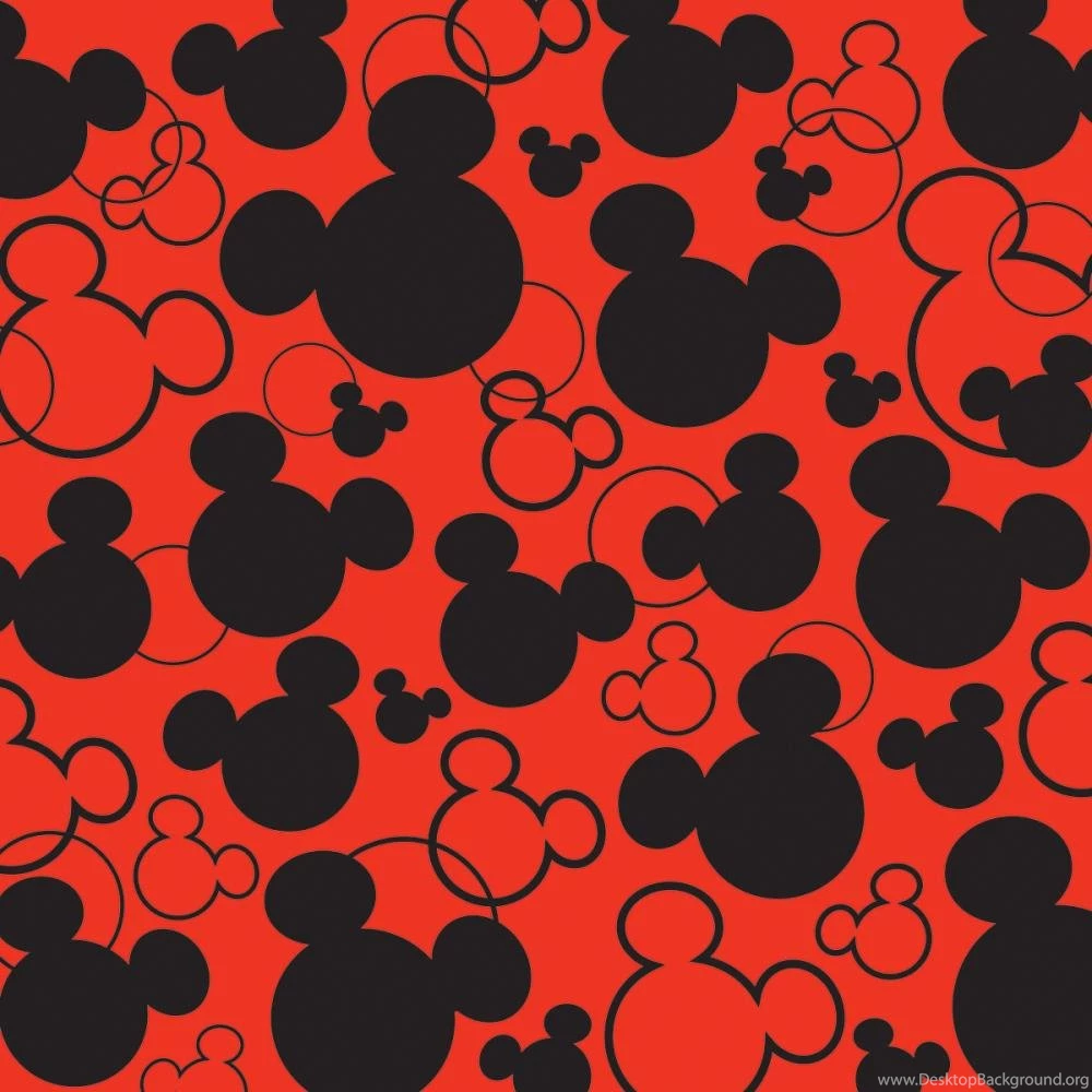 Mickey Heads, Disney Scrapbook Paper (Sandylion)