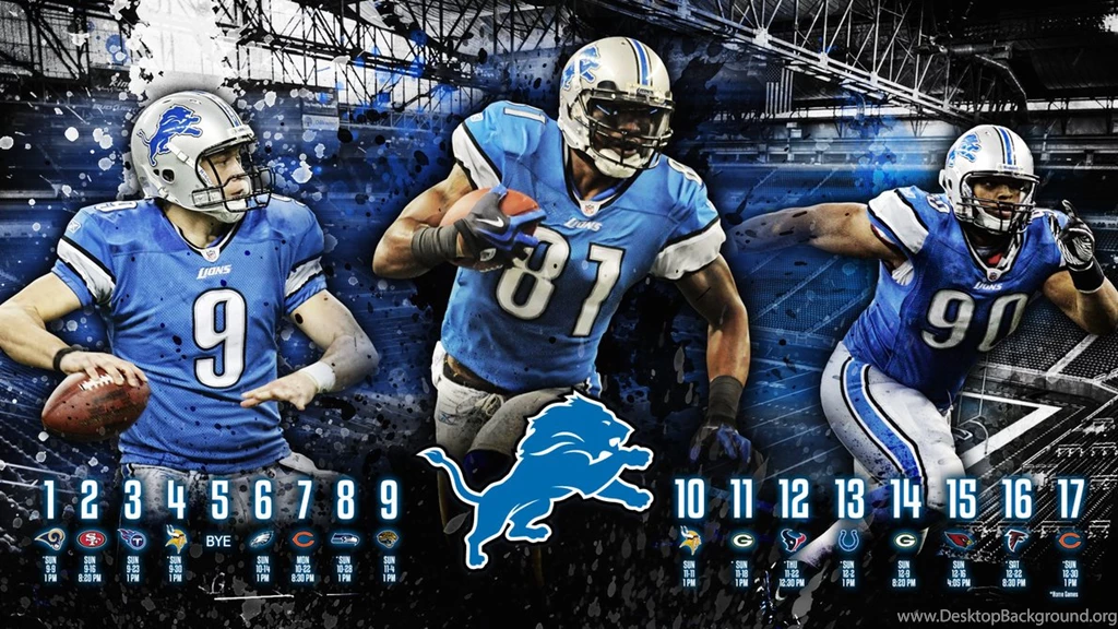 Detroit Lions HD Wallpapers   2012 Schedule By Madeofglass13 On ...