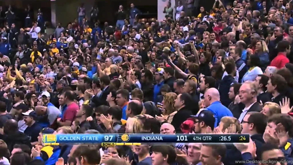 C.J. Miles HUGE 3 Pointer Vs Warriors   YouTube