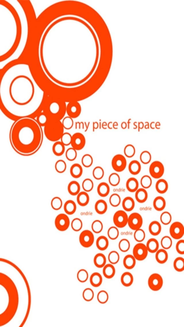 Orange Circle Designs iPhone Wallpapers, Design iPhone Backgrounds ...