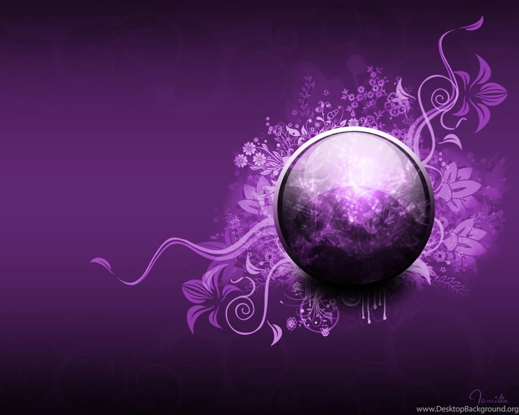 Purple Circle Design Purple Backgrounds Wallpapers