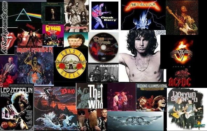 Classic Rock Backgrounds   Twitter & Myspace Backgrounds
