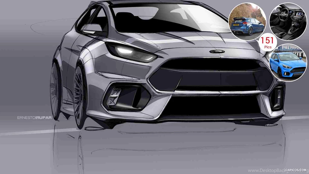 2016 Ford Focus RS   Design Sketch