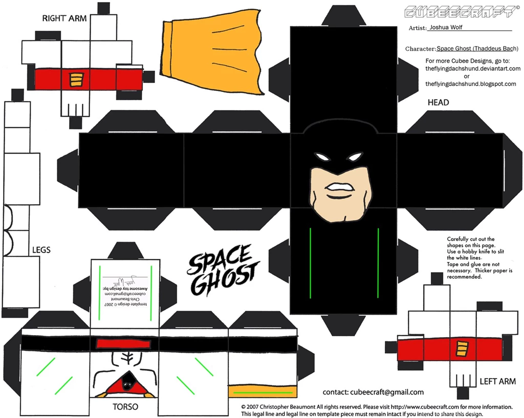 LCBH9: Space Ghost Cubee By TheFlyingDachshund On DeviantArt