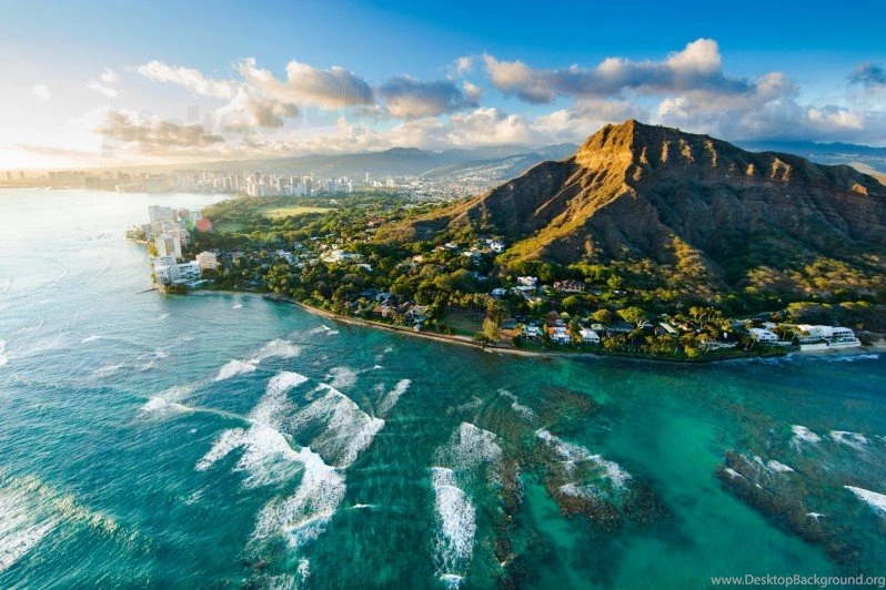 Design Your Own Custom Removable Wallpaper. Image: Diamond Head ...