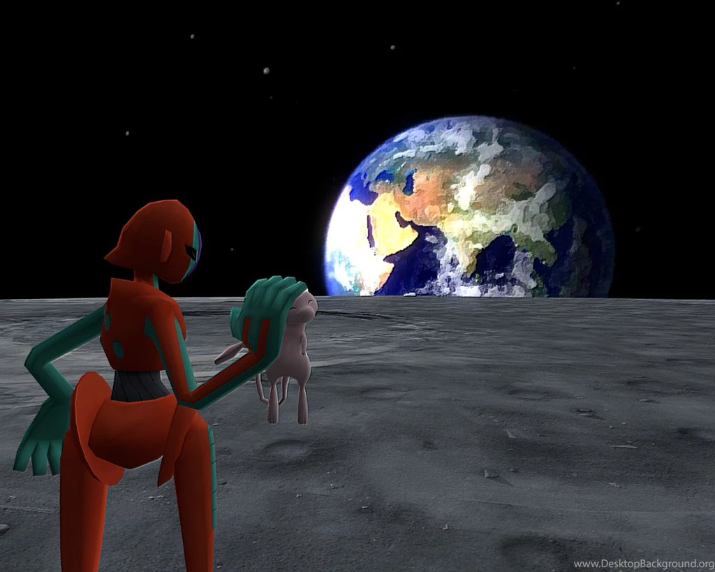 Deoxys And Mew By NUtoxic On DeviantArt