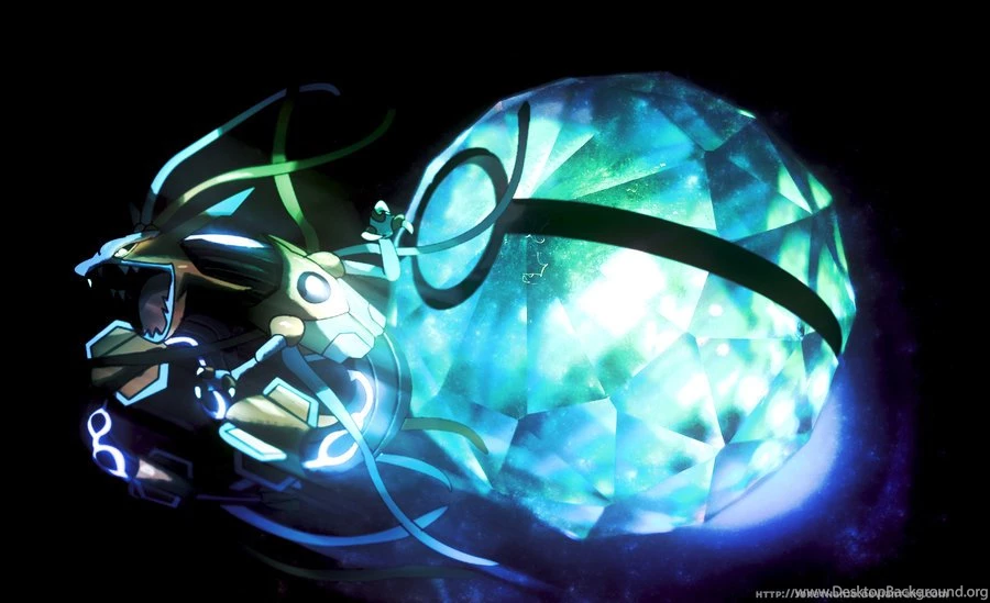 Pokeball Of Rayoxys Rayquaza + Deoxys Fusion By Jonathanjo On ...
