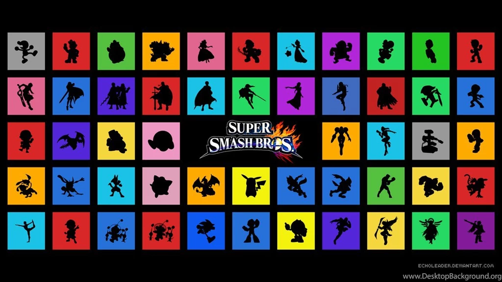 Super Smash Bros. 2014 Launch Roster Wallpapers By EchoLeader On ...