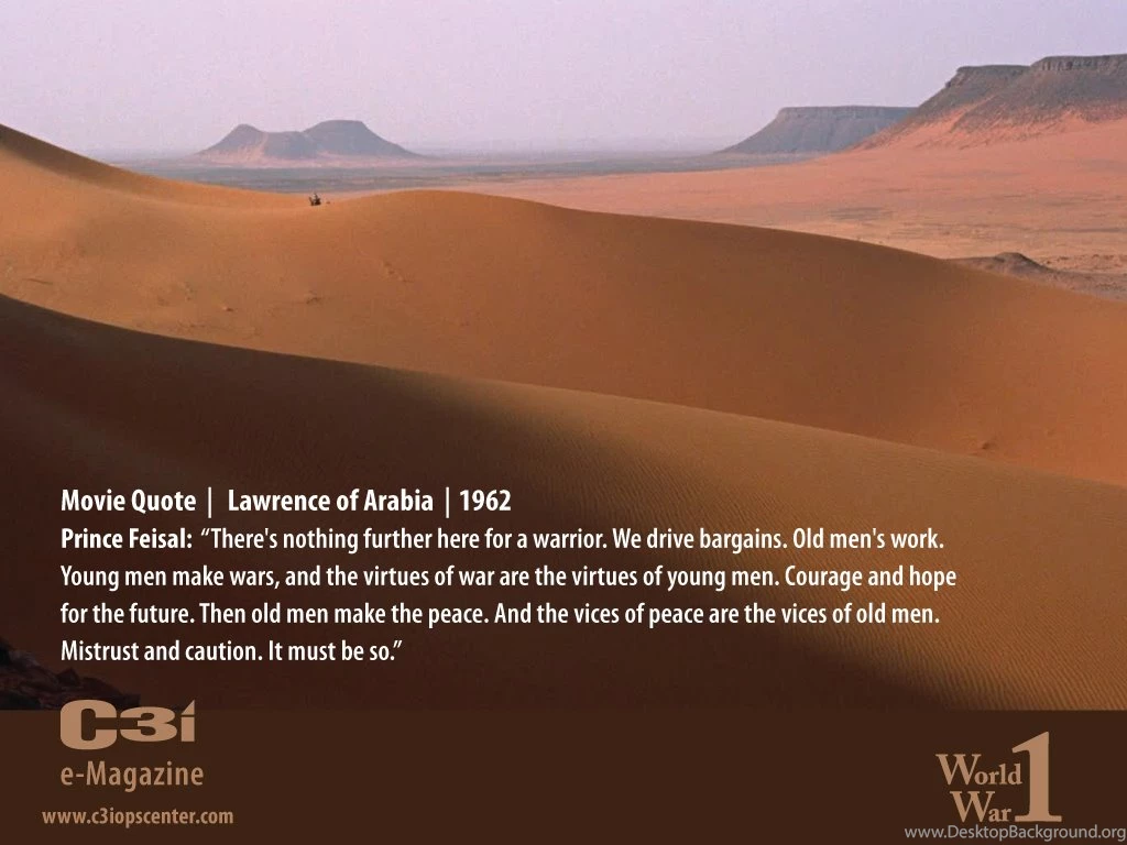 LAWRENCE OF ARABIA Quotes Like Success