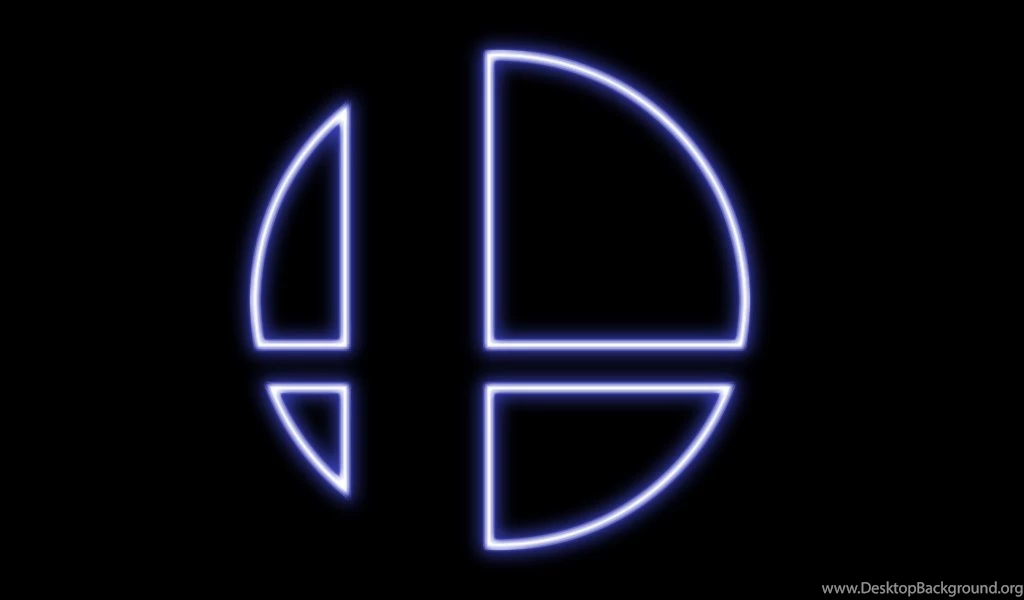 Super Smash Bros. Neon Wallpapers Blue By Starjamlegend On DeviantArt