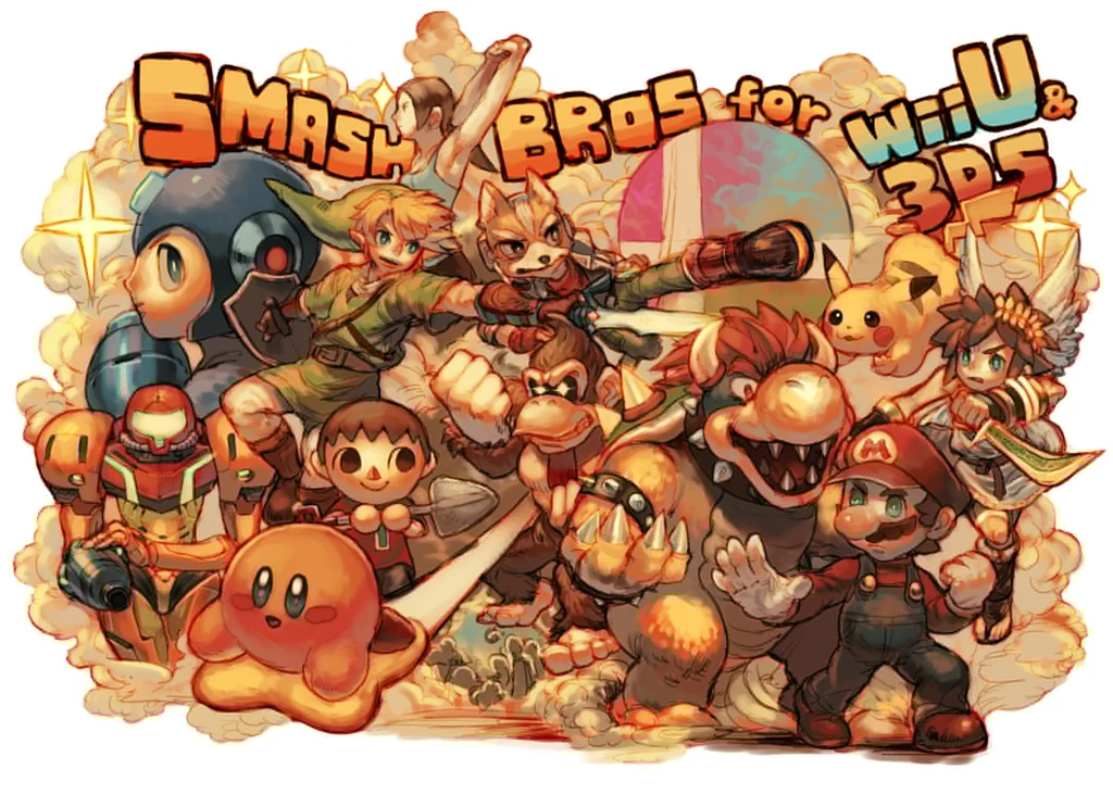 Nintendo Super Smash Bros Mario Collage Wallpapers