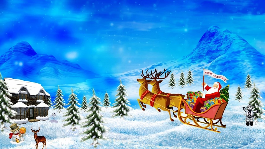 Animated Merry Christmas Wallpapers Photos Of Animated Xmas ...