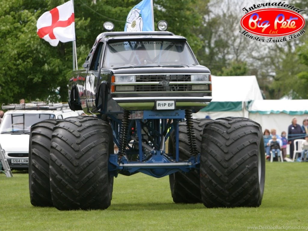 Wallpapers Grim Reaper Monster Truck 1024x768