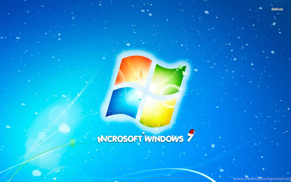 Microsoft Windows 7 Merry Christmas Wallpapers Computer ...