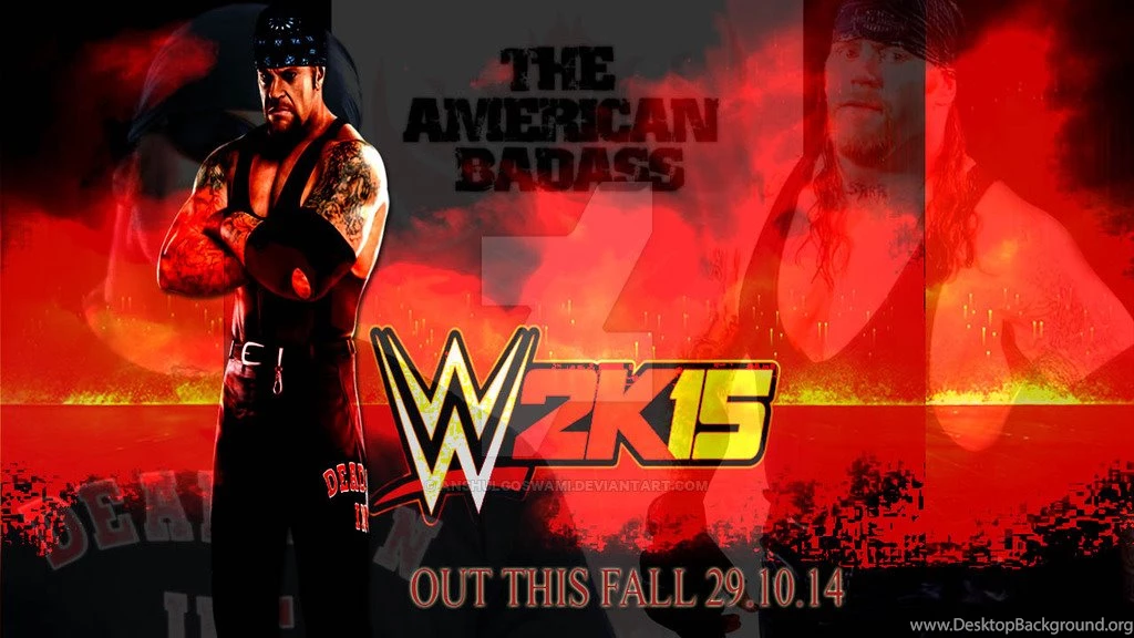 Wwe2k15 Undertaker American Badass Wallpapers 2 By AnshulGoswami On ...