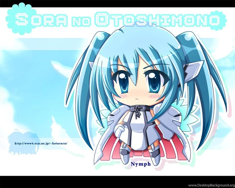 Chibi Nymph Sora No Otoshimono Wallpapers
