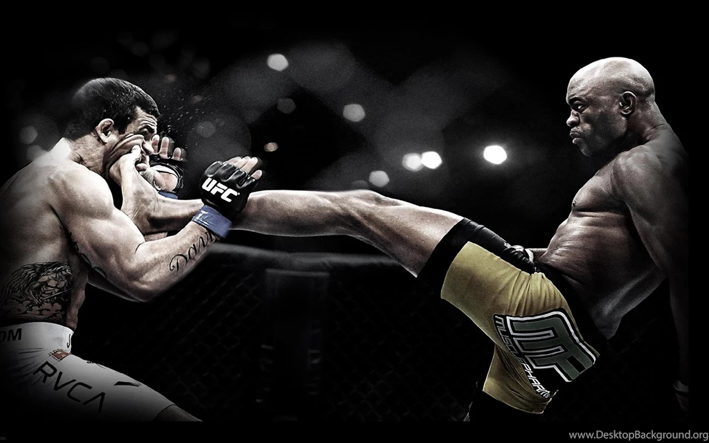 Wallpapers Ufc Anderson Silva Vitor Belfort 2560x1600