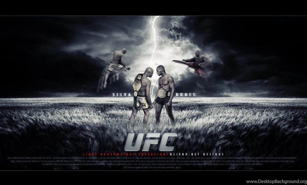 Anderson Silva vs Bones UCF HD Wallpaper Desktop 1024x617