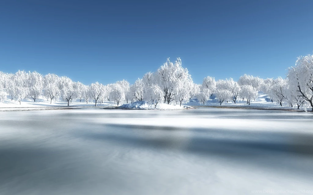 Winter Lake HD Wallpapers
