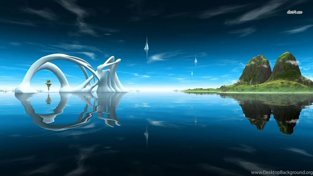 Wallpapers Iceland Island Fantasy 1366x768