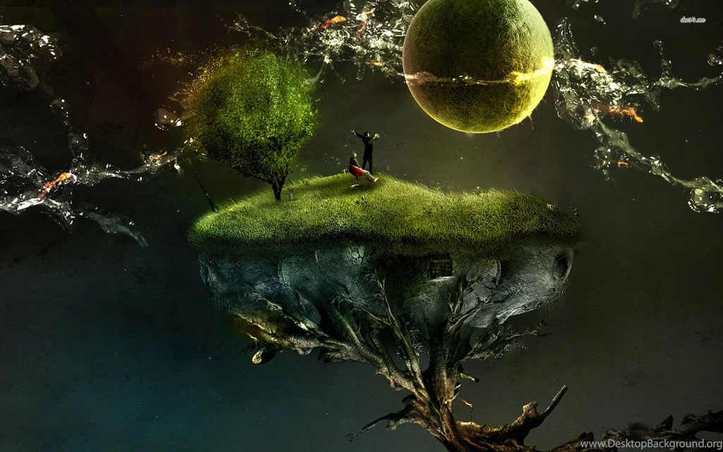 Floating Island Wallpapers Fantasy Wallpapers