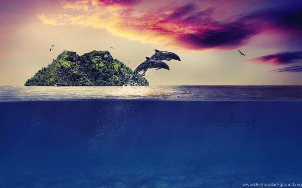 Fantasy Art Islands Life Fantasy Island Sea Wallpapers
