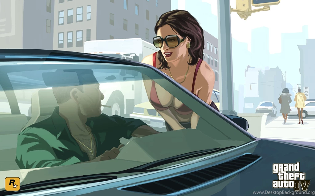 GTA IV Young Lady Wallpapers
